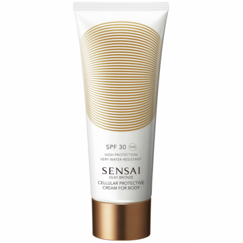 Sensai Silky Bronze Cellular Protective Cream For Face (SPF 30)  i gruppen Sol / Solkräm hos Hudotekets Webshop (10201000 2)
